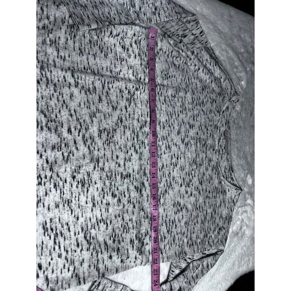 Loft layered look heather color blouse women size large - Picture 4 of 5